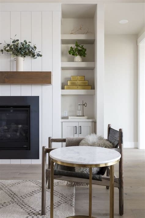 35 Vertical Shiplap Wall Ideas Nikkis Plate Home Fireplace