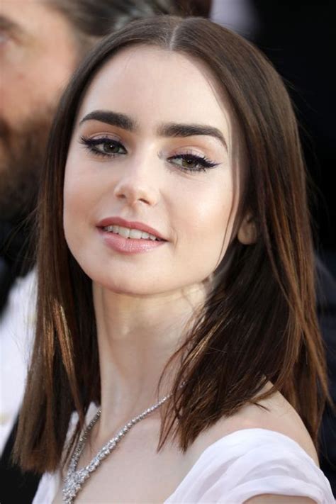Lily Collins Hairstyles Cannes Film Festival 2017