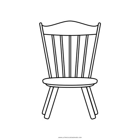 Desenho De Cadeira Para Colorir Desenho De Cadeira Para Colorir