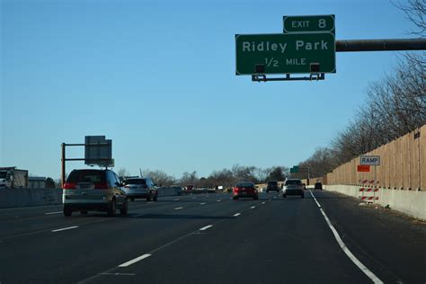 Interstate 95 South Delaware County Aaroads Pennsylvania