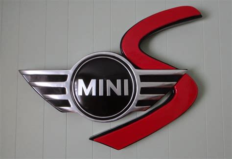 The Tinkers Workshop Mini Cooper Logo Sign Is Completed
