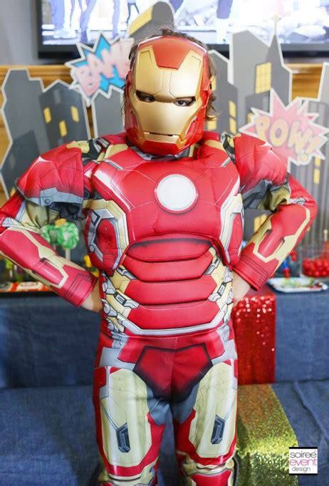Avengers Party Iron Man Dress Up Soiree Event Design