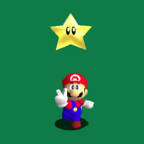 Star Get Mario 64 Super Mario 64 T Shirt Teepublic