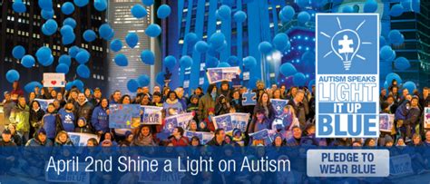 Light It Up Blue World Autism Day Eaton Academy