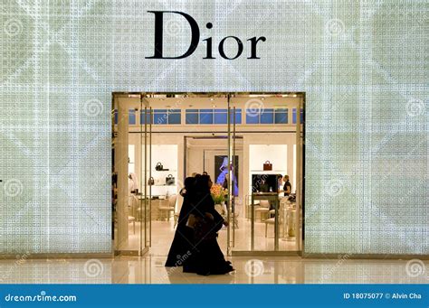 Dior Shop Window Display Editorial Photography Image 18075077