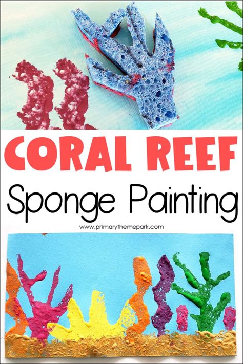 Coral Reef Art Project In 2021 Ocean Theme Preschool Coral Reef Art
