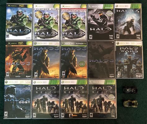 Halo Game Collection Seems Like There Are A Ton Of Different Sleeves