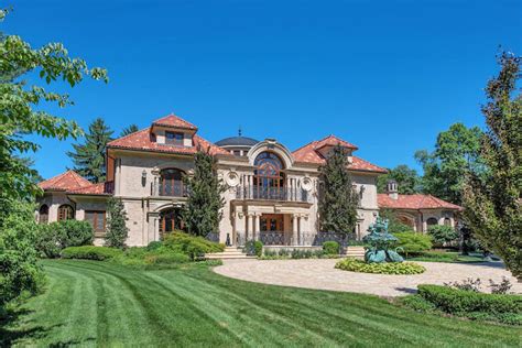 20000 Square Foot Brick And Stone Mega Mansion In Franklin Lakes Nj