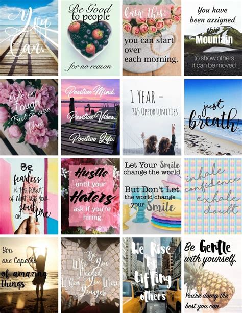 31 Free Vision Board Printables To Inspire Your Dreams