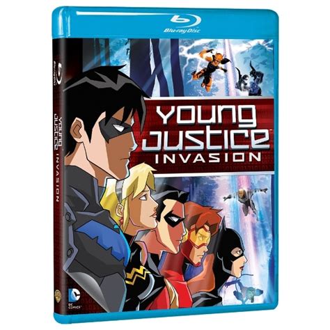 Dc All Access Win Young Justice Invasion On Blu Ray Dc