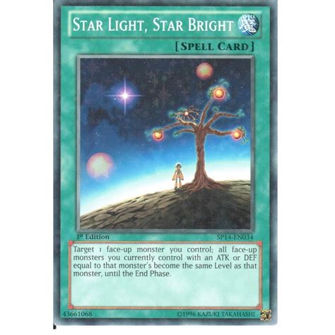 Yu Gi Oh Trading Card Game Yu Gi Oh Star Rare Star Light Star Bright