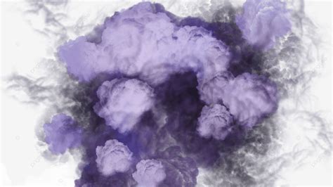 Efeito Abstrato De Fumaça Roxa PNG Resumo A Fumaça Explosão Imagem