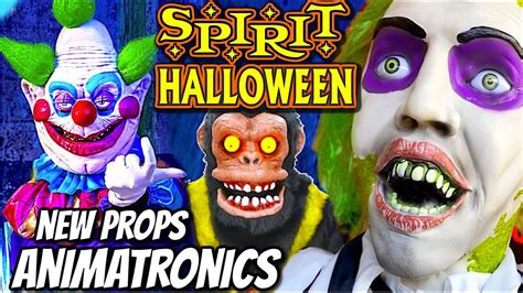 Spirit Halloween 2022 Full Tour New Animatronics And Props Youtube