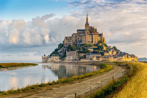 Mont Saint Michel 5k Retina Ultra Hd Wallpaper Background Image