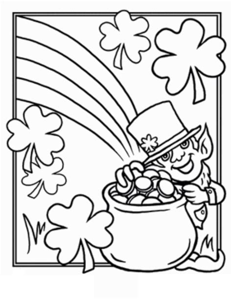 Printable St Patricks Day Coloring Pages