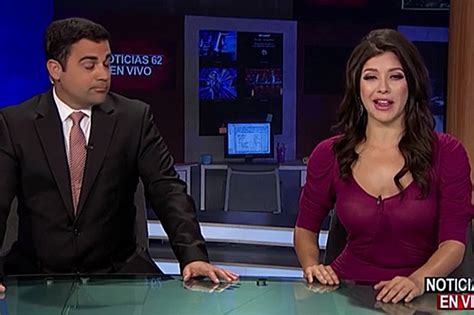 Viewers Struggle To Concentrate On News After Sexy Host Flashes Nipples