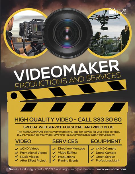 Video Production And Services 2 Flyerposter By Giunina On Deviantart