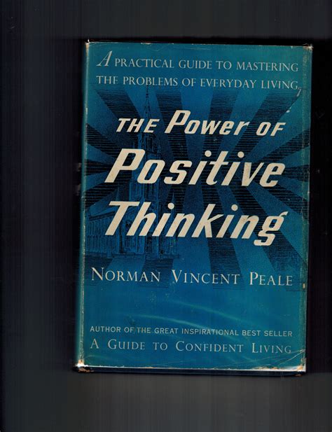 The Power Of Positive Thinking By Peale Norman Vincent 1952