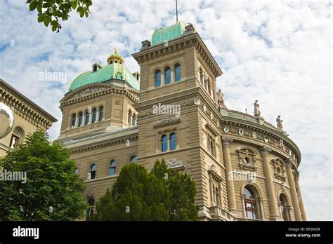 The Swiss Government Building Bundeshaus Or Federal Palace Of