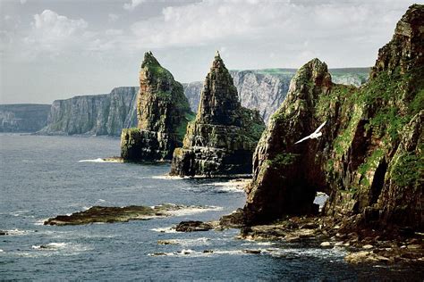 Sea Stacks Of Duncansby Head Northern Scotland Photograph By David