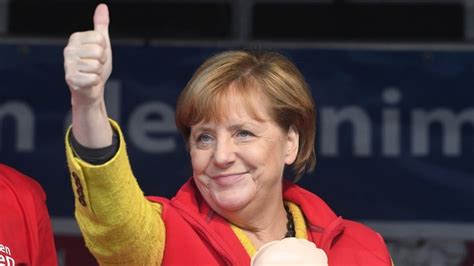 Germany Election Angela Merkel Wins Fourth Term 233times