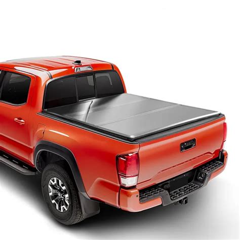 5ft Truck Bed Frp Hard Solid Tri Fold Tonneau Cover Fits 2016 2023