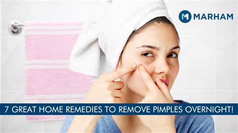 How To Get Rid Of A Pimple Overnight Naturally Home Remedies Marham