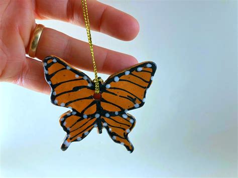 Monarch Butterfly Ornament Etsy