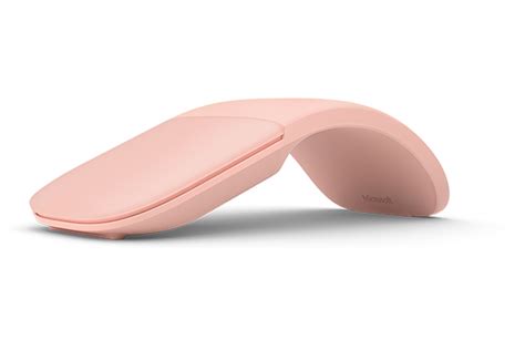 Elg 00027 77 Microsoft Bluetooth Arc Mouse Soft Pink