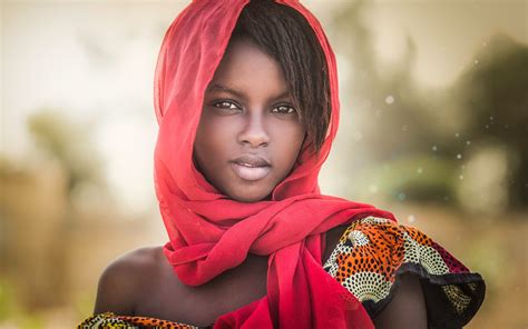 fonds d écran fille africaine portrait écharpe 1920x1440 hd image