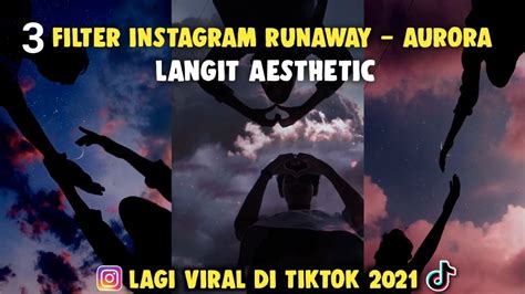 Namanya aesthetic glitter dari akun @janmahavan. Nama Filter IG Langit Aesthetic Siluet Yang Sedang Viral ...