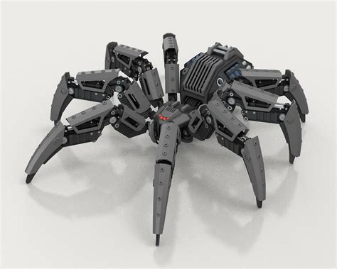 Robot Spider №2 Robots Concept Robot Animal Robot Art