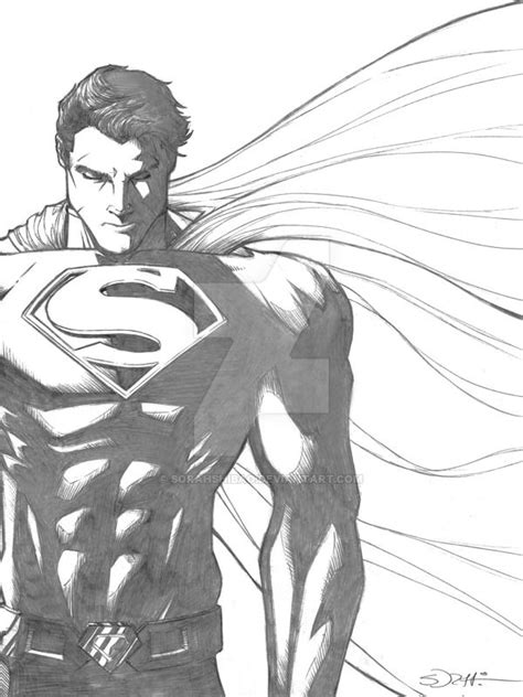 Superman Sketch Superman Art Superman Drawing Superhero Art