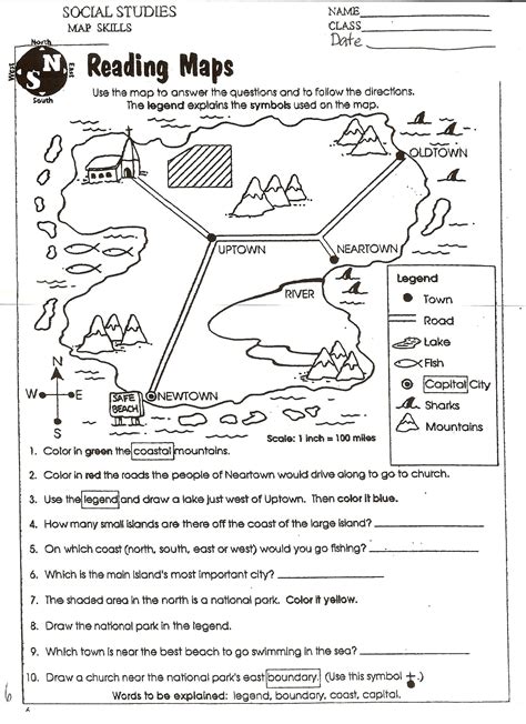 1st Grade Social Studies Worksheets Math Worksheet For Kids — Db