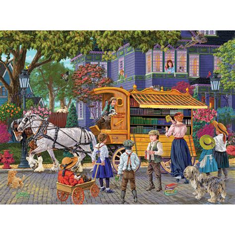 Book Mobile 1000 Piece Jigsaw Puzzle Bits And Pieces Uk