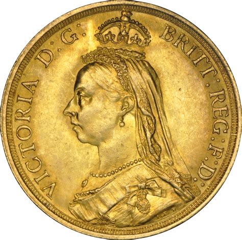 1887 Victoria Jubilee Head Double Sovereign £2 Gold Coin NGC MS63 - £1,957