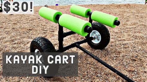 How To Build A Kayak Cart Out Of Pvc For Under 30 Youtube