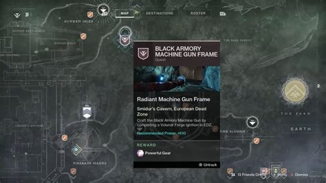 Destiny 2 Machine Gun Frame Guide Powerful Enemy And Power Core Locations