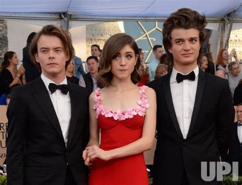 Photo Charlie Heaton Natalia Dyer And Joe Keery Attend The Rd Annual Sag Awards In Los