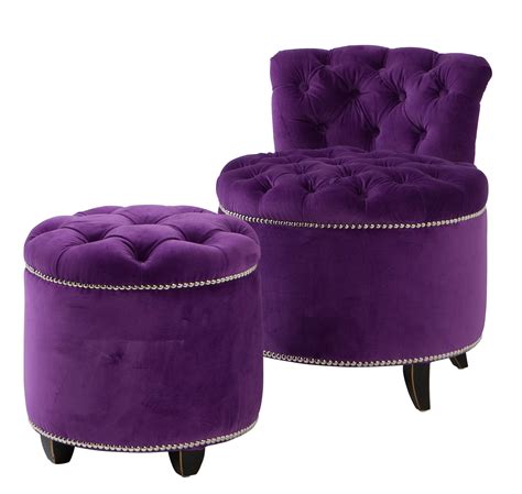 Purple Bedroom Chairs