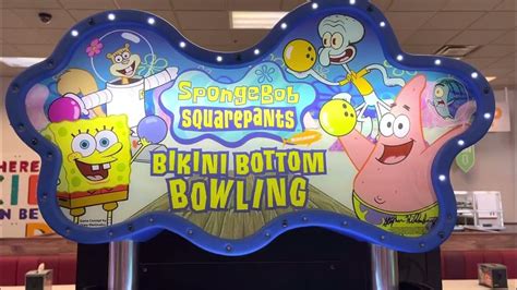 Spongebob Bikini Bottom Bowling At Chuck E Cheese 3 Youtube