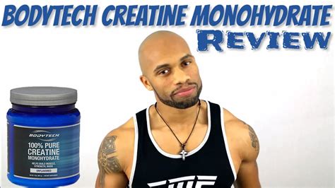 BodyTech Pure Creatine Monohydrate Review YouTube