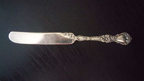 Antique 1835 R Wallace A1 Silverplate 1902 Floral Master Butter