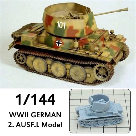 1144 4d Resin Assembled Tank Kits Military Tank Model Puzzle
