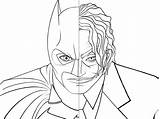 Joker Coloring Pages Batman Kids sketch template
