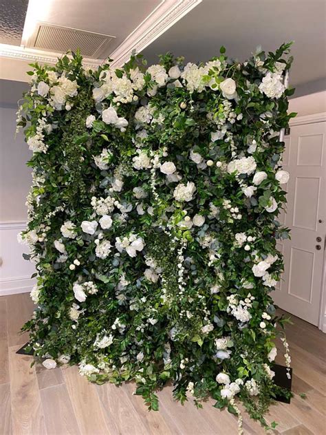 Flower Walls And Backdrops For Hire Uplit Event Hire