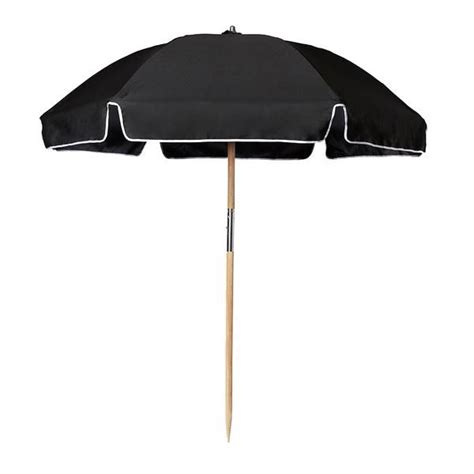 beach umbrella - black | Beach umbrella, Umbrella, Stylish umbrella