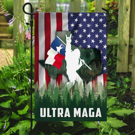 Ultra Maga Bigfoot Texas American Flag Tpt249fv1 Flagwix In 2022