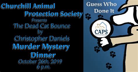 Caps Murder Mystery Dinner And Silent Auction