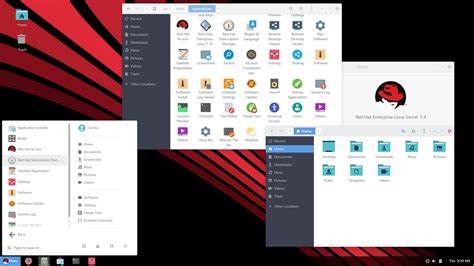 Rhel 74 Customized Desktop By Ospinakamilo On Deviantart